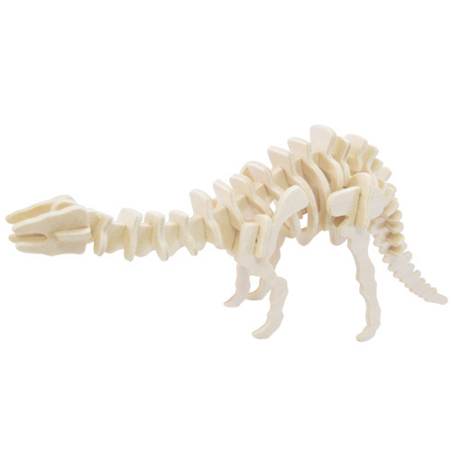Apatosaurus - mittel - 3D Holzbausatz S-J005