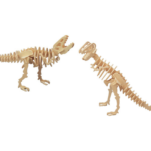 Tyrannosaurus Paar - 3D Holzbausatz J020