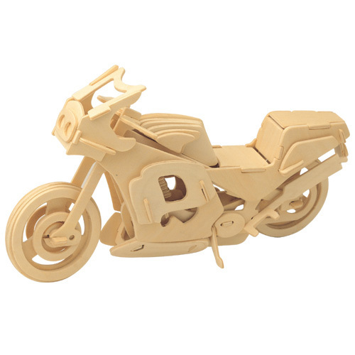 Motorrad - 3D Holzbausatz P023