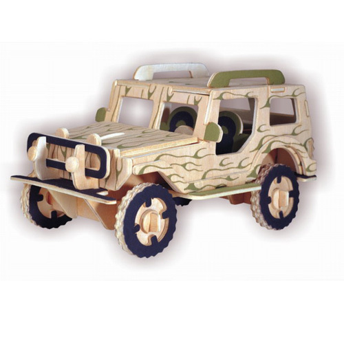 Jeep - 3D Holzbausatz P123