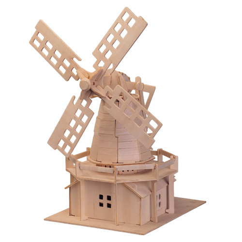 Windmühle Typ 1 - 3D Holzbausatz P056