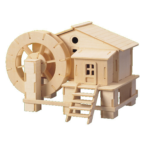 Wassermühle - 3D Holzbausatz P068