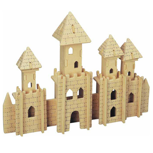 Schloss - 3D Holzbausatz P106