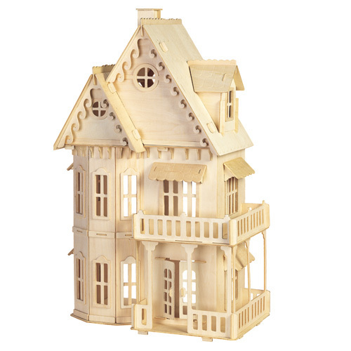 Gotisches Haus - 3D Holzbausatz DH001