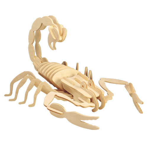 Skorpion - groß - 3D Holzbausatz E006