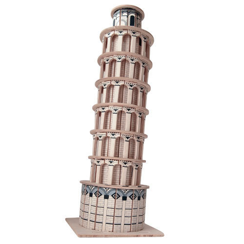Schiefer Turm von Pisa - 3D Holzbausatz P172