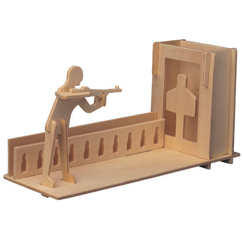 Schießen - 3D Holzbausatz S022
