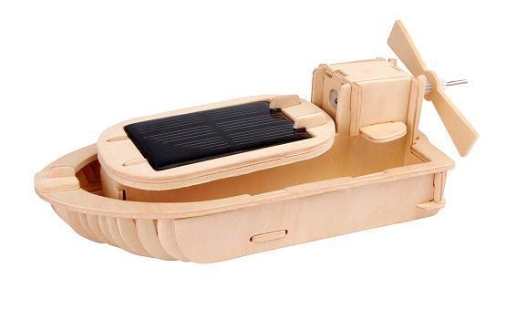 Solar Boot - 3D Holzbausatz T004