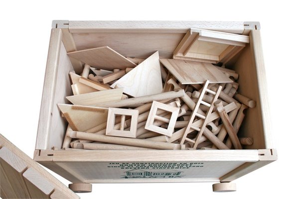 Holzbaukasten Vario Massive Box 418 Teile - Walachia