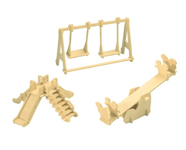 Spielplatz - 3D Holzbausatz P036
