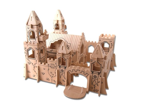 Prinzessinnen Schloss - 3D Holzbausatz PH026