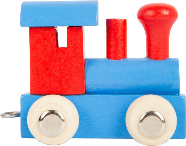 Buchstabenzug Lokomotive rot & blau - 10349 Legler