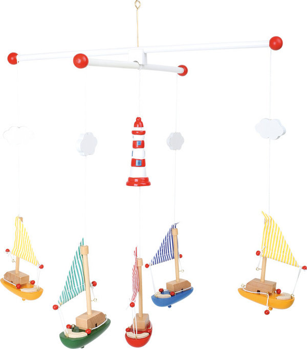 Mobile „Segelboote mit Leuchtturm“  - 7205 Legler