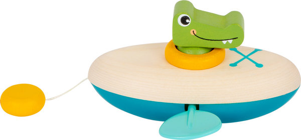 Aufzieh-Kanu Krokodil Wasserspielzeug - 11655 Legler